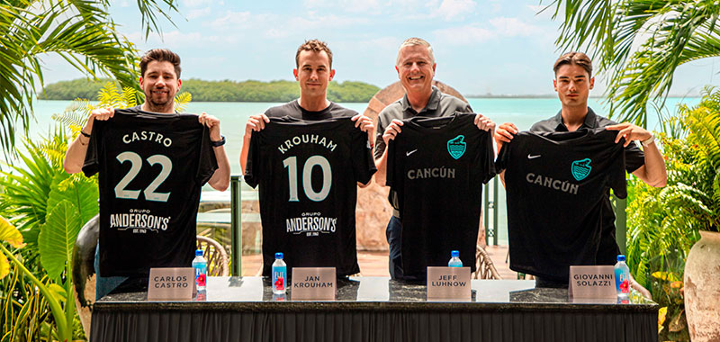 Grupo Anderson’s hace alianza con Cancún FC para ser su patrocinador oficial
