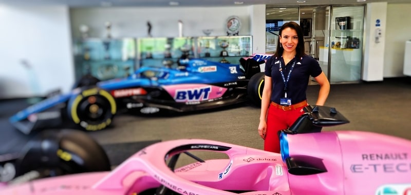 Dalia Ramos, la ingeniera que pone en alto el nombre de México en la F1