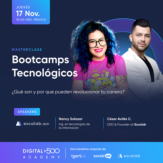 [Nueva MasterClass] ¿Qué son los Bootcamps tecnológicos y porque pueden revolucionar tu carrera? 0