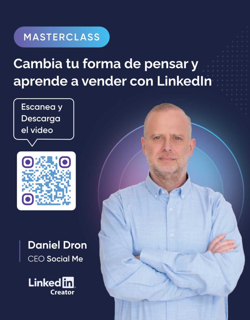 Daniel Dron, CEO Social Me, LinkedIn for Creator Program Member

