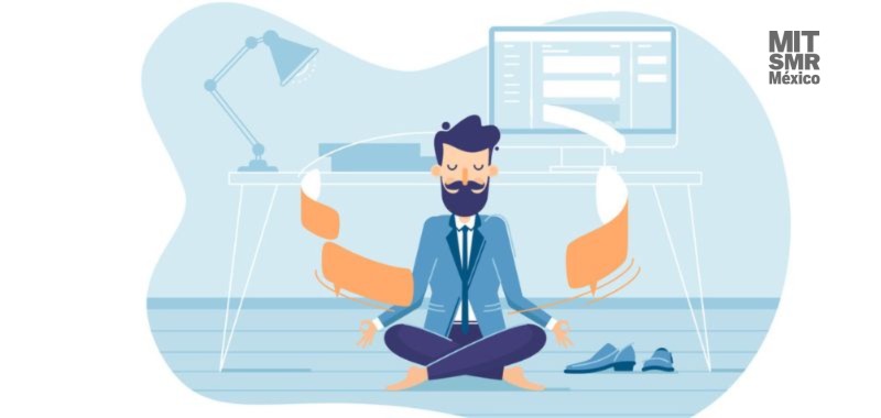 Meditar en la oficina es posible; sigue estos pasos para reducir el estrés