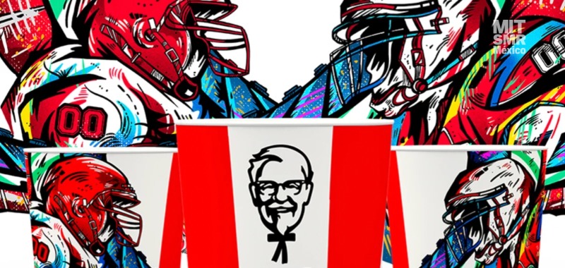 Este poblano diseñó las cubetas de KFC para el Super Bowl 2023