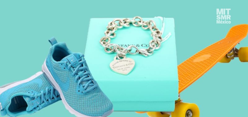 No solo Nike, Tiffany también ha colaborado con otras marcas de forma disruptiva