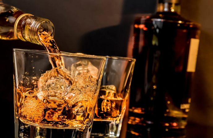 6. El característico color del whisky