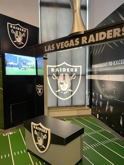4. Las Vegas Raiders: La tecnología también sirve para personalizar experiencias