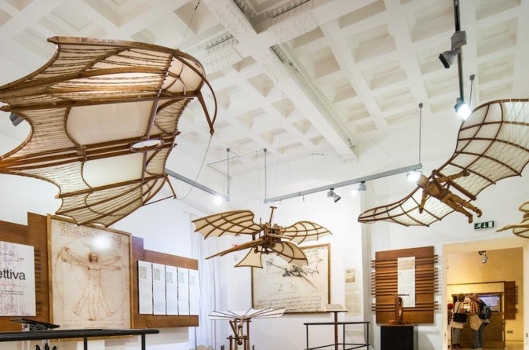 1. Mostra di Leonardo: El museo que da vida a las creaciones de Da Vinci