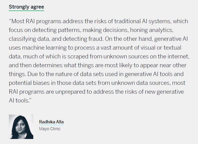 ¿Los programas RAI están preparados para la IA generativa? Los expertos lo dudan 2