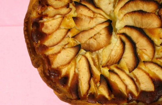 4. La tarta de manzanas es uno de los platillos más importantes en Estados Unidos