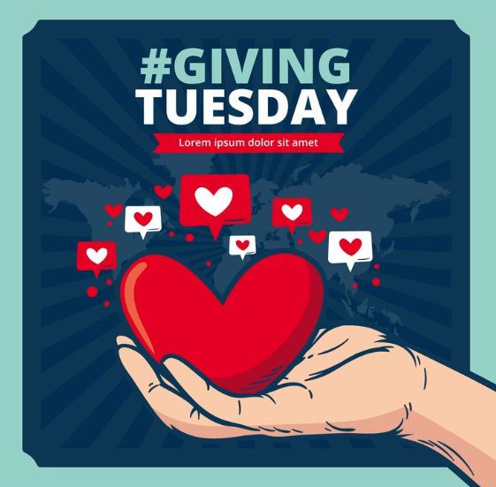 7. El hashtag: #GivingTuesday es el responsable de darle el foco que merece a la celebración