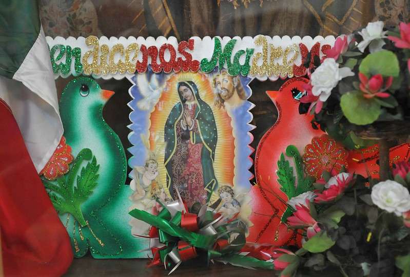 5. La Diosa Tonatzin y la Virgen de Guadalupe comparten su centro de adoración