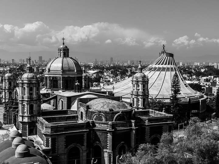 4. La Basílica de Guadalupe es uno de los templos más populares