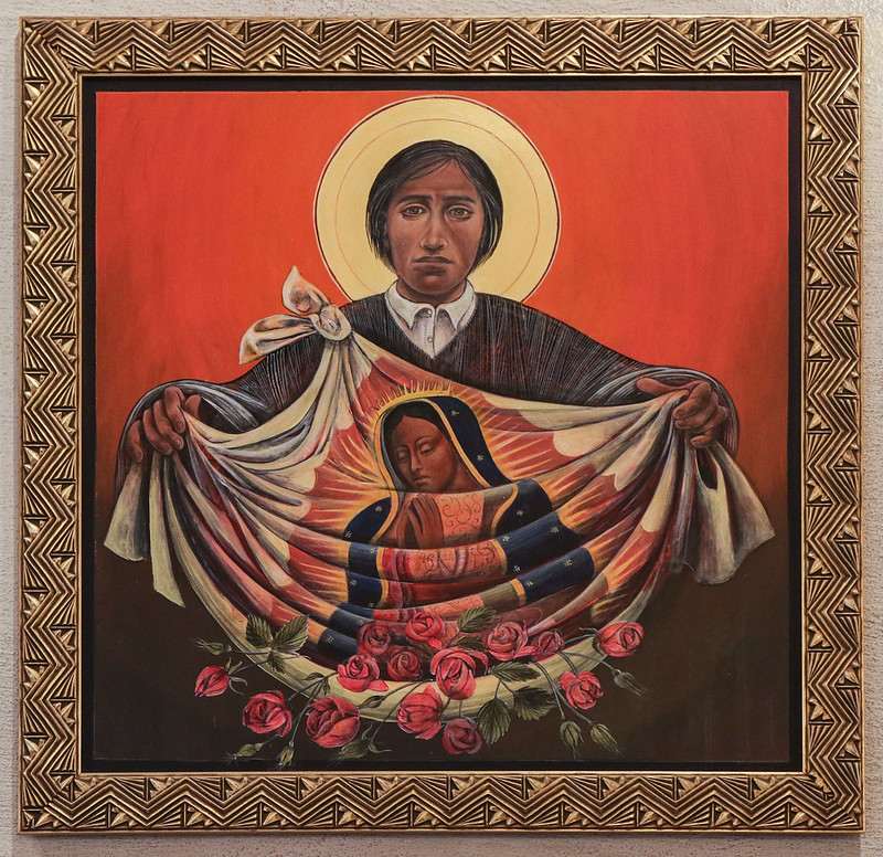 7. San Juan Diego tenía 57 años cuando vio a la Virgen de Guadalupe