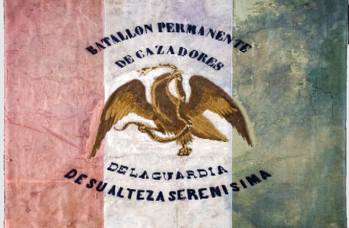5. "Alteza serenísima", una antigua leyenda que tuvo la bandera de México