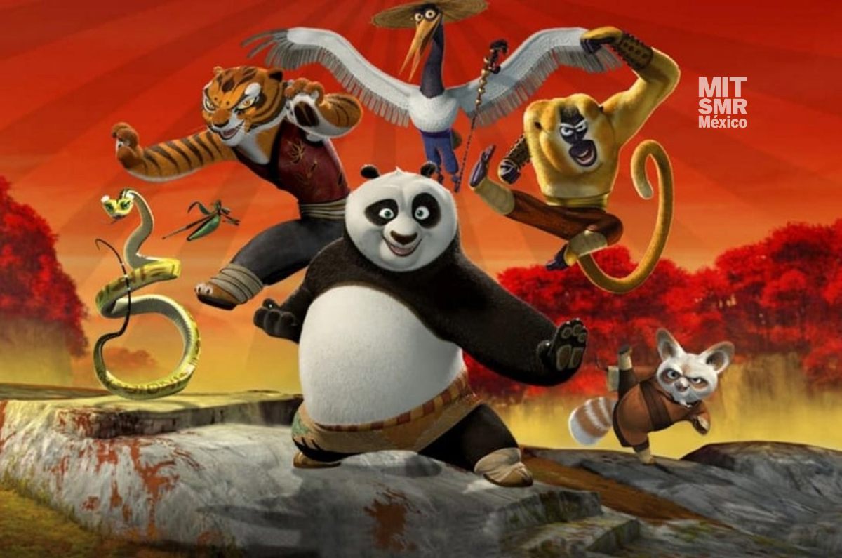 Conoce los estilos de liderazgo de los Cinco Furiosos de Kung Fu Panda