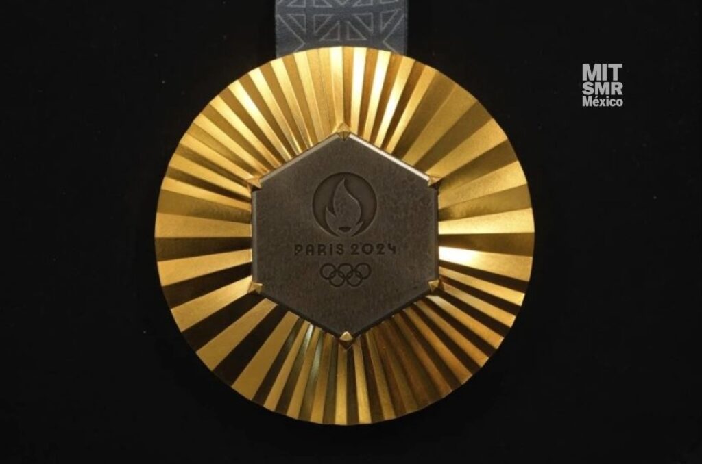las medallas de los juegos olimpicos 2024 tendran un pedazo de la torre eiffel