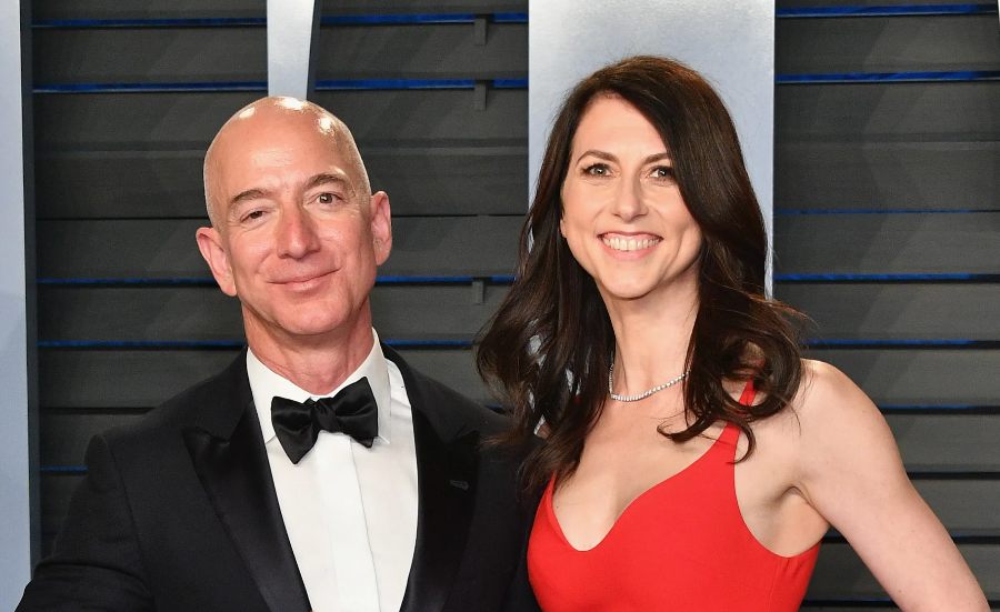 3. Jeff Bezos y MacKenzie Scott