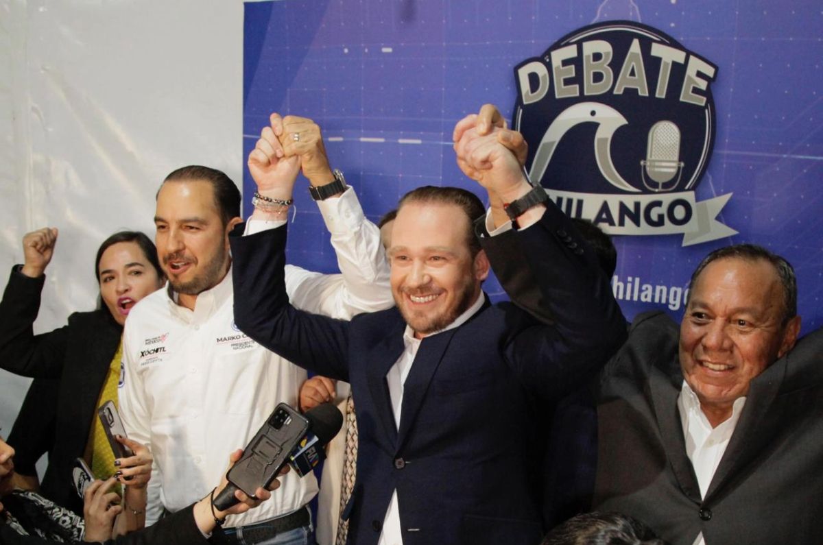 FOTOS: Así fue la participación de Santiago Taboada en el primer debate chilango