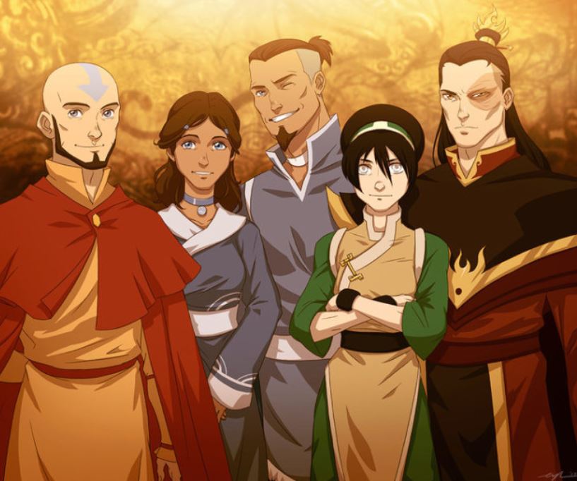 6. "Ven aquí, Zuko. Ser parte del grupo también significa ser parte de los abrazos grupales".