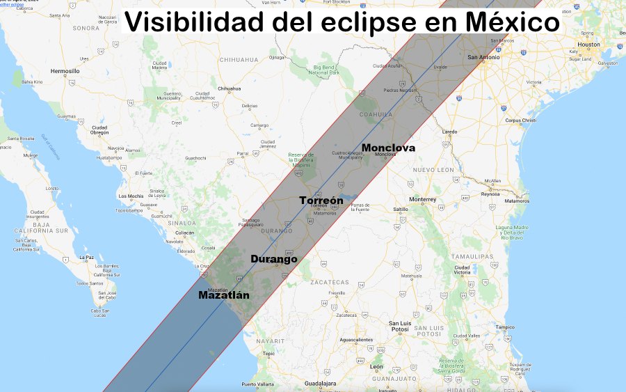 Eclipse solar total 2024: ¿Dónde y cuándo se verá en México? 0
