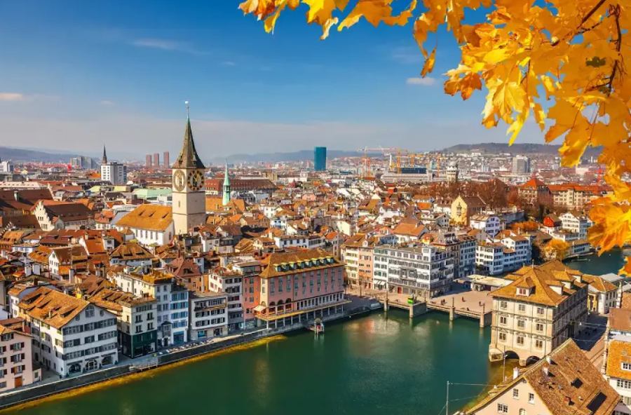 9. Zúrich, Suiza / Score: 95