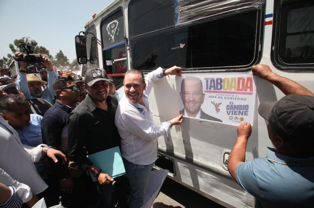 Santiago Taboada se compromete a acabar con la extorsión a transportistas