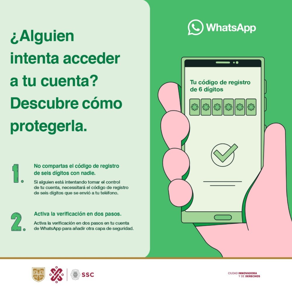Nuevo fraude de WhatsApp, si te piden un código, ¡no lo des! 3