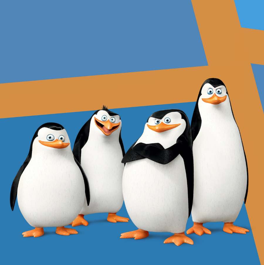 6 lecciones de trabajo en equipo de los pingüinos de Madagascar 1