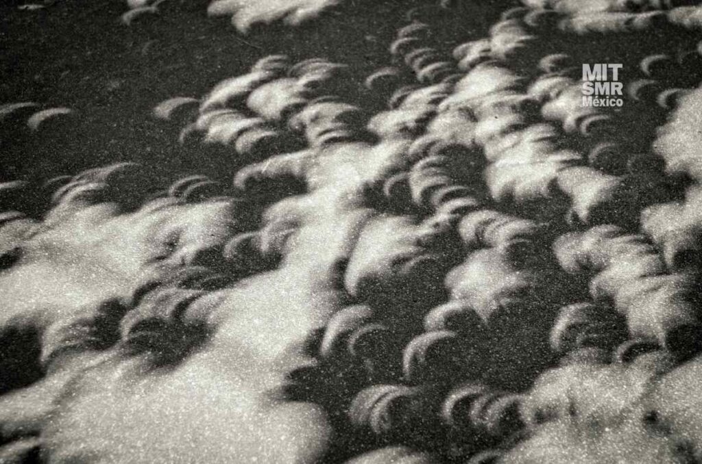 viste sombras de media luna durante el eclipse solar esta es la razon