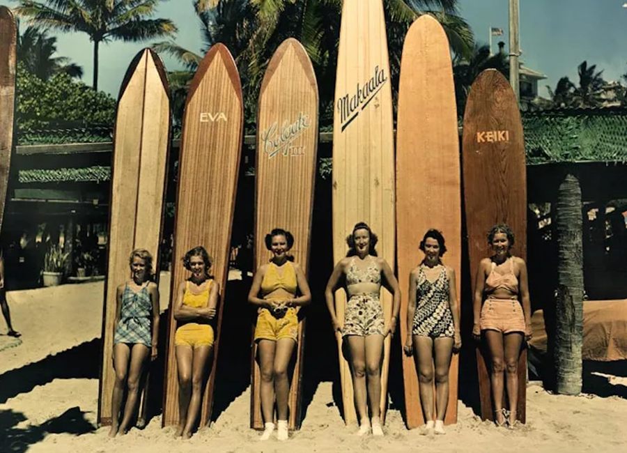 Día Internacional del Surf la tabla más antigua