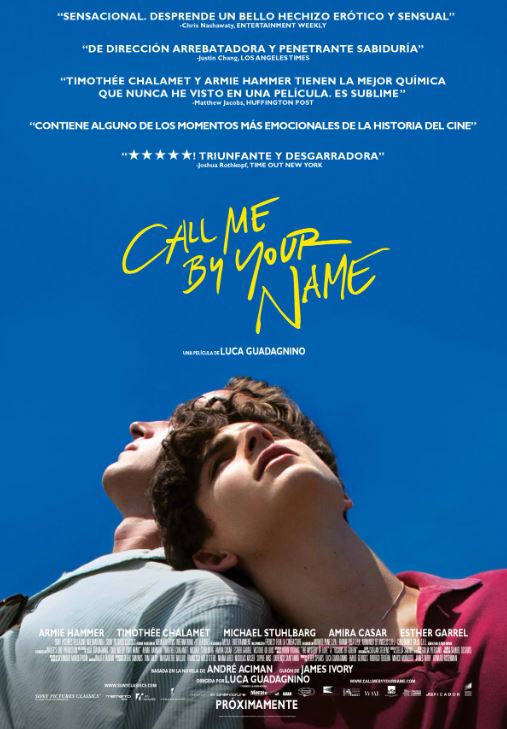 2. Call Me by Your Name (2017)