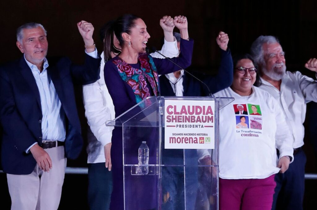 Claudia Sheinbaum hace historia: “Me convertiré en la primera presidenta de México” 0