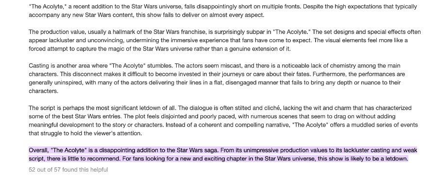 Star Wars: The Acolyte, ¿por qué es blanco de críticas entre los fans? 2