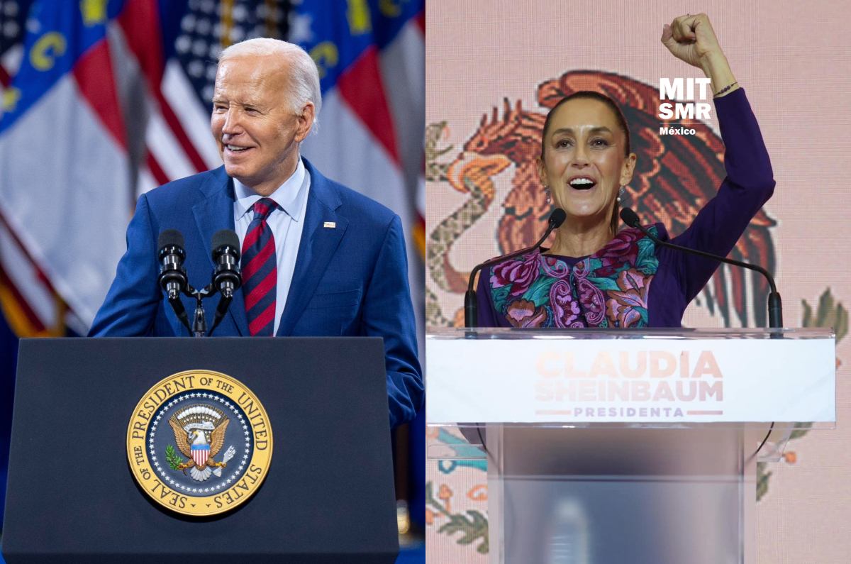 Joe Biden felicita a Claudia Sheinbaum por su virtual triunfo histórico