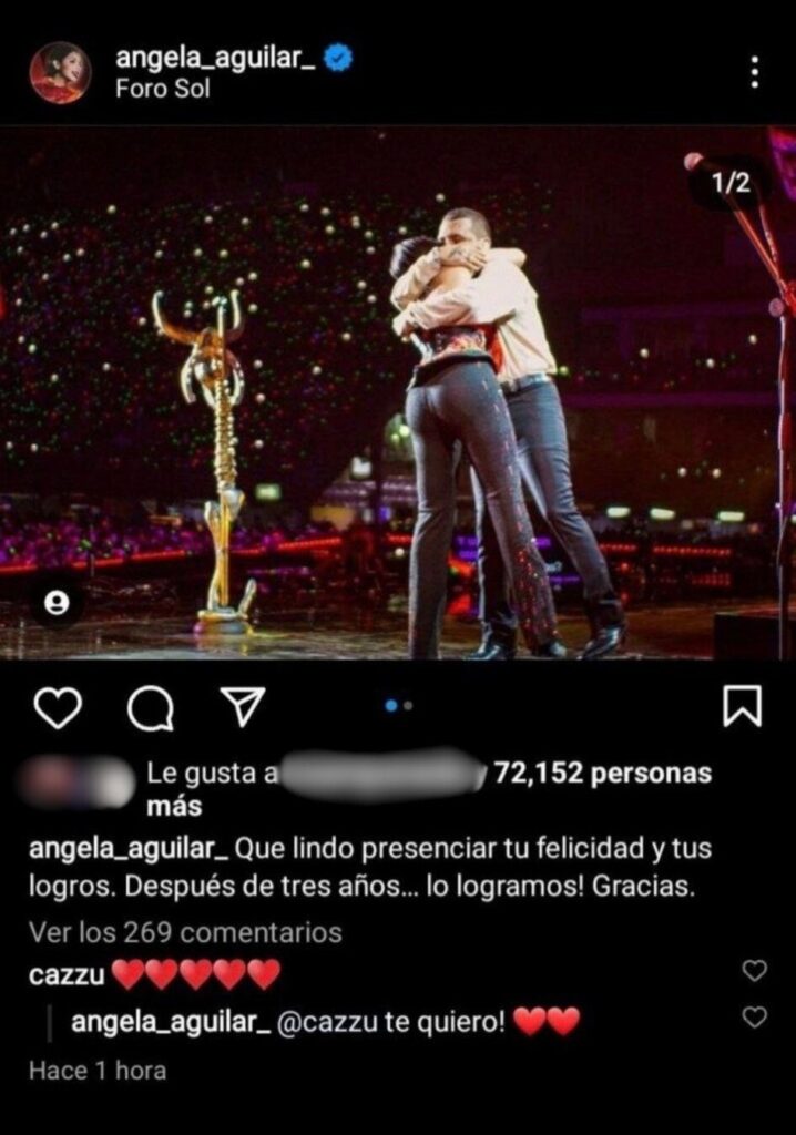 Le ‘llueve hate’ a Ángela Aguilar y Christian Nodal tras confirmar relación 0