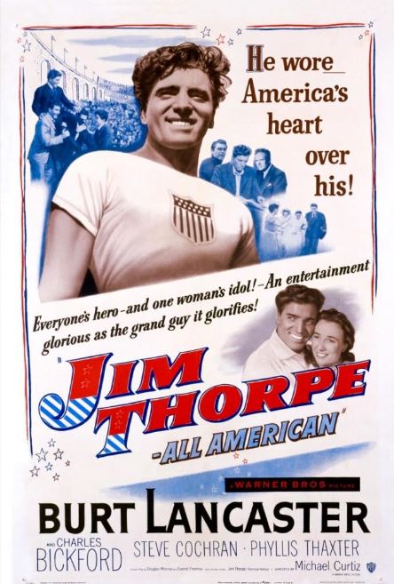 3. Jim Thorpe – All-American (1951)