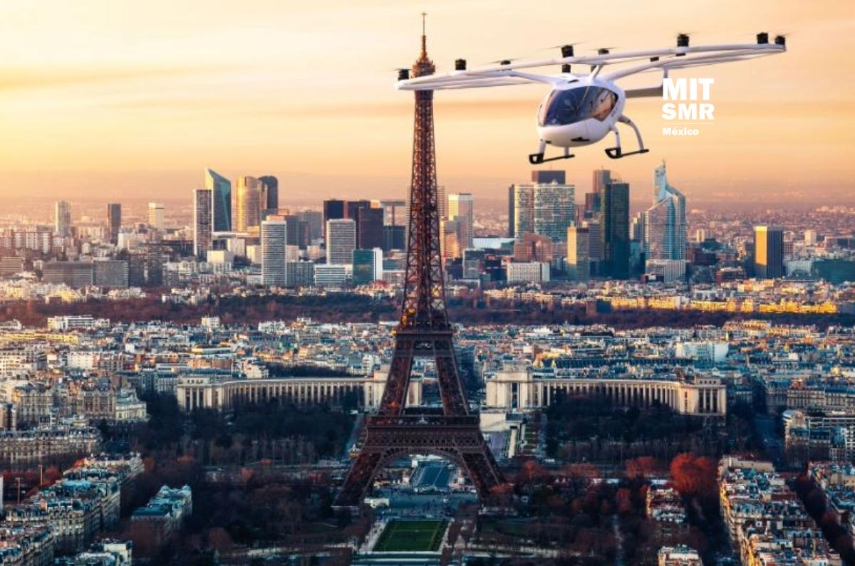 ¿Vas a París 2024 y necesitas un aventón? Podrás tomar un taxi volador