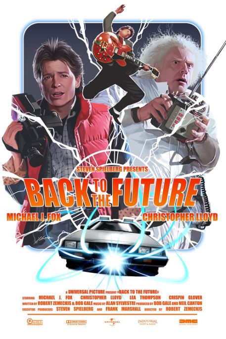 4. "Anoche, Darth Vader vino del planeta Vulcano y me dijo que si no invitaba a Lorraine a salir, derretiría mi cerebro", George McFly