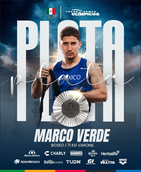 Marco Verde, el boxeador de Mazatlán que noqueó la medalla de plata 0