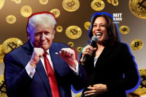 Trump y Harris buscan a votantes cripto en elecciones marcadas por el Bitcoin