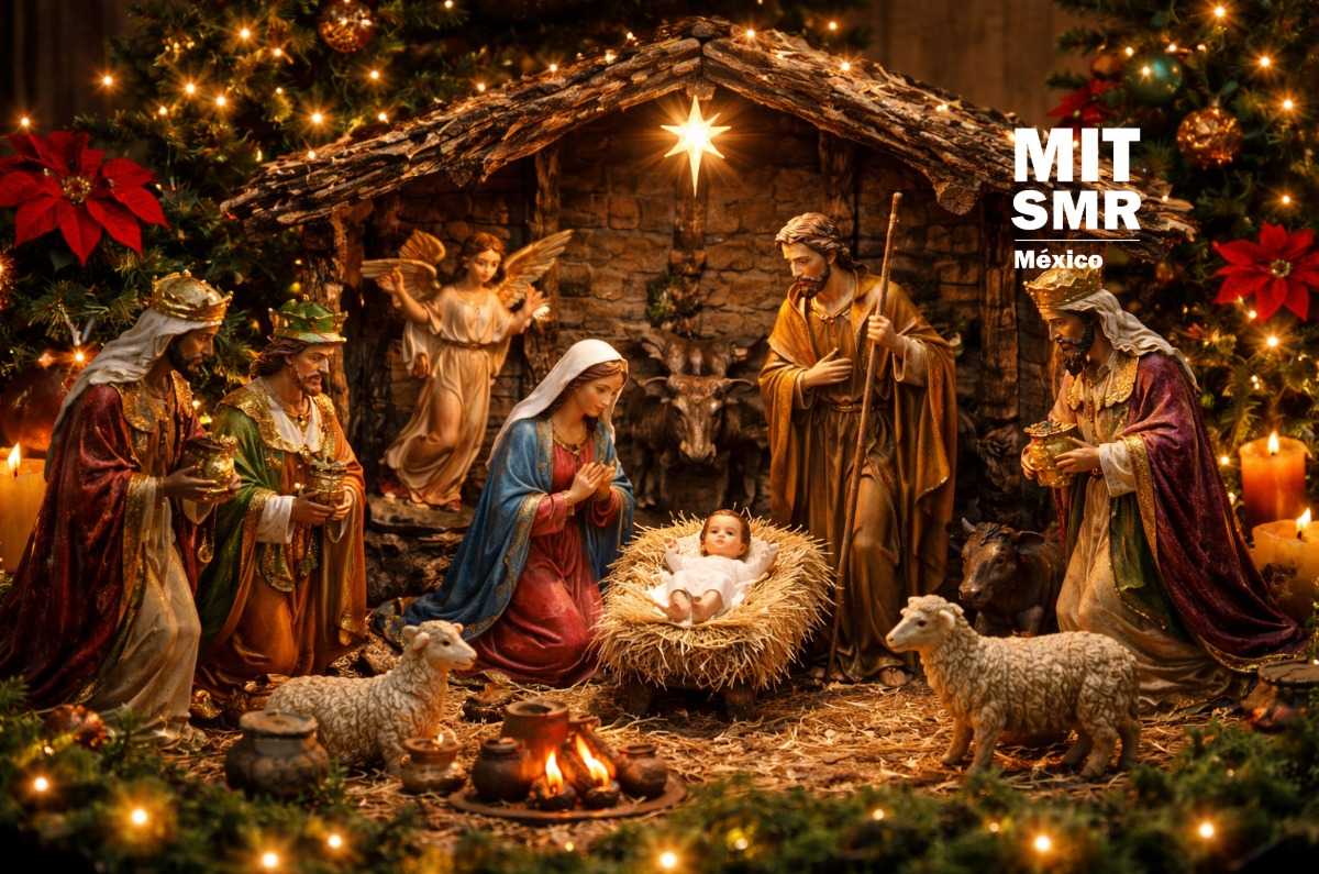 Qué figuras lleva un nacimiento navideño y qué representan