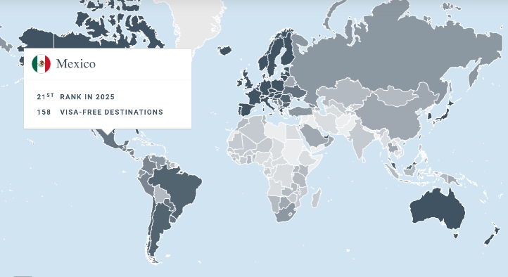 Pasaporte mexicano: Lista actualizada de TODOS los destinos a los que puedes viajar sin visa 0