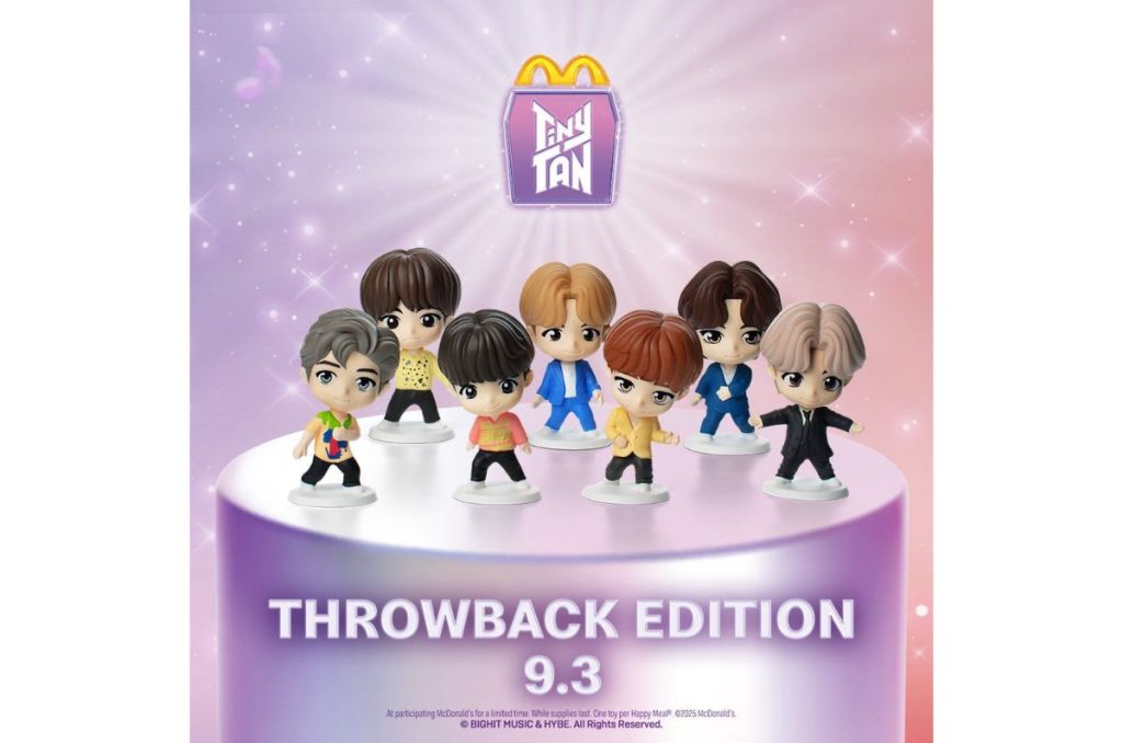 La nueva colaboración de BTS x McDonald’s regresa con dos colecciones de TinyTAN.
